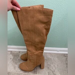JustFab Tall Brown Boots